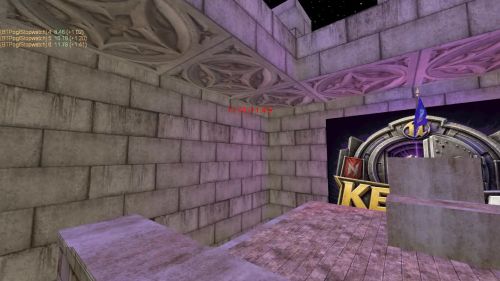 Unreal Tournament 99 First Person gameplay screenshot 6 of 10 - Map: CTF-BT-KR-WaitingRoom2.unr - Demo: a9746ce3-1018-4f37-9e8d-6a8962f0e843.dem - Gameplay match