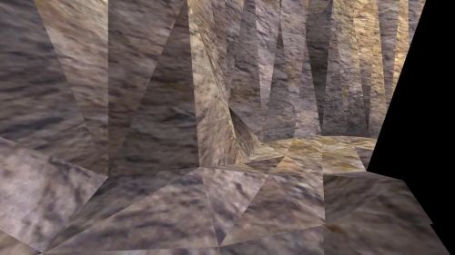 Unreal Tournament 99 First Person gameplay screenshot 1 of 10 - Map: CTF-BT-GiantCanyon.unr - Demo: f9189589-8148-4835-a38d-c0b6cc277a55.dem - Gameplay match