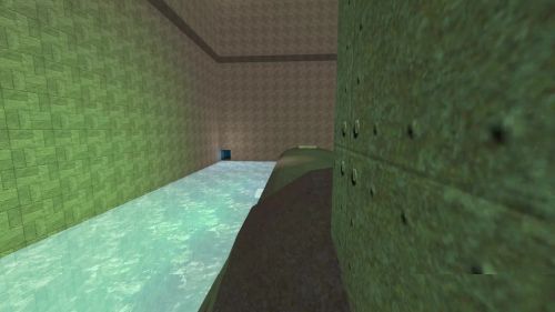 Unreal Tournament 99 First Person gameplay screenshot 5 of 9 - Map: CTF-BT-Peaceful_EZ.unr - Demo: d4967b68-6a6c-4f04-af35-cc2123e7eb2c.dem - Gameplay match