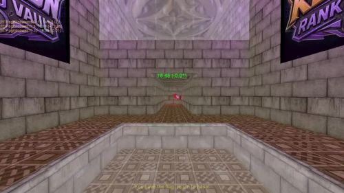 Unreal Tournament 99 First Person gameplay screenshot 9 of 10 - Map: CTF-BT-KR-WaitingRoom2.unr - Demo: b83c0c06-9923-4583-a979-6d8a18b3cb9b.dem - Gameplay match