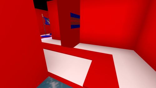 Unreal Tournament 99 First Person gameplay screenshot 7 of 11 - Map: CTF-BT-REDvsBLUE-(Level1).unr - Demo: 4e937835-2a27-4d8c-a27b-e3a824c92340.dem - Gameplay match