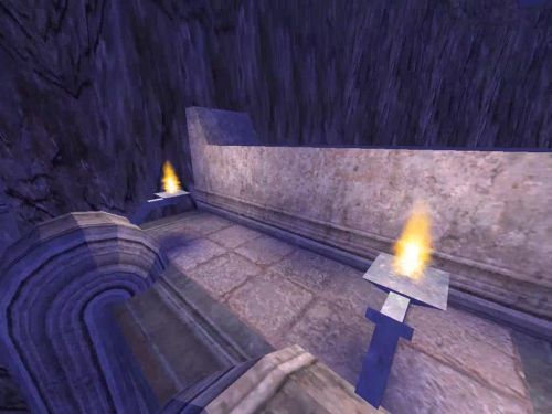 Unreal Tournament 99 First Person gameplay screenshot 5 of 9 - Map: CTF-BT-Capthat][.unr - Demo: utbt_demo_4472e57a_5bb7_44d0_90b7_44093c20b41e.dem - Gameplay match