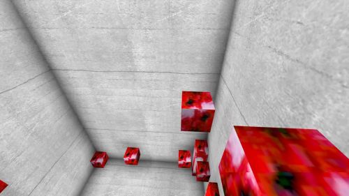 Unreal Tournament 99 First Person gameplay screenshot 2 of 9 - Map: CTF-BT-(dem)1-blocksV3b.unr - Demo: 6d276839-ad45-4d41-9e86-f67cb7a1fafa.dem - Gameplay match