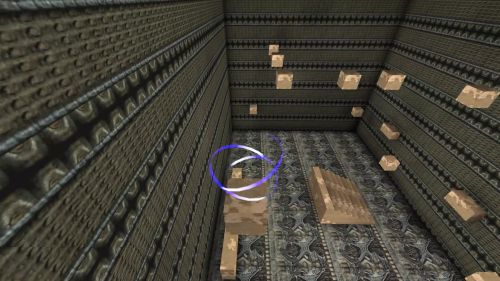 Unreal Tournament 99 First Person gameplay screenshot 8 of 9 - Map: CTF-BT-(dem)1-blocksV3b.unr - Demo: 6d276839-ad45-4d41-9e86-f67cb7a1fafa.dem - Gameplay match