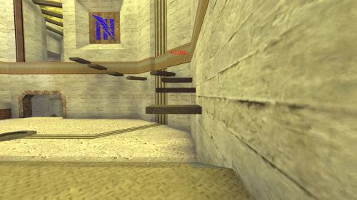 Unreal Tournament 99 First Person gameplay screenshot 2 of 10 - Map: CTF-BT-Bunny_DukuV2.unr - Demo: a69b066b-8723-4344-98c0-754b2bab2651.dem - Gameplay match