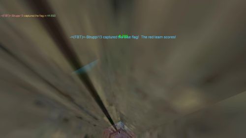 Unreal Tournament 99 First Person gameplay screenshot 10 of 10 - Map: CTF-BT-Bunny_DukuV2.unr - Demo: a69b066b-8723-4344-98c0-754b2bab2651.dem - Gameplay match