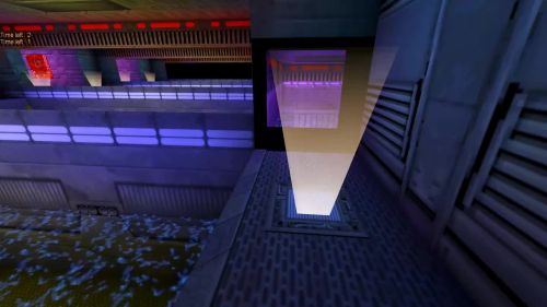Unreal Tournament 99 First Person gameplay screenshot 1 of 9 - Map: CTF-BT-Immediately-v2.unr - Demo: 21e179ea-5463-477e-ba20-aff8906b9beb.dem - Gameplay match