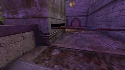 Unreal Tournament 99 First Person gameplay screenshot 1 of 10 - Map: CTF-BT+NightQuest!!.unr - Demo: 12702311-2c3e-4a7c-9e13-5985cc8dc774.dem - Gameplay match