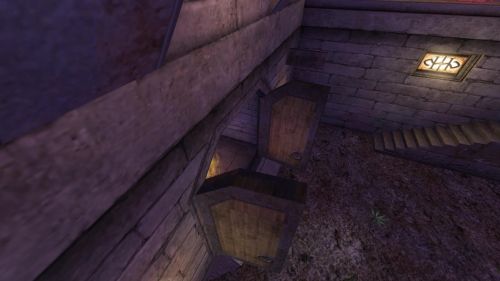 Unreal Tournament 99 First Person gameplay screenshot 5 of 10 - Map: CTF-BT+NightQuest!!.unr - Demo: 12702311-2c3e-4a7c-9e13-5985cc8dc774.dem - Gameplay match
