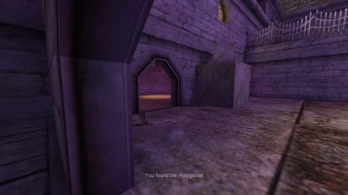 Unreal Tournament 99 First Person gameplay screenshot 6 of 10 - Map: CTF-BT+NightQuest!!.unr - Demo: 12702311-2c3e-4a7c-9e13-5985cc8dc774.dem - Gameplay match