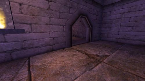 Unreal Tournament 99 First Person gameplay screenshot 9 of 10 - Map: CTF-BT+NightQuest!!.unr - Demo: 12702311-2c3e-4a7c-9e13-5985cc8dc774.dem - Gameplay match