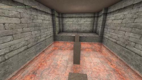Unreal Tournament 99 First Person gameplay screenshot 7 of 10 - Map: CTF-BT-(Myst)ShowTime.unr - Demo: 5e585c14-6809-4556-8e49-dfb3c3375d9d.dem - Gameplay match