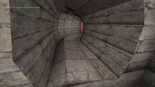 Unreal Tournament 99 First Person gameplay screenshot 8 of 10 - Map: CTF-BT-(Myst)ShowTime.unr - Demo: 5e585c14-6809-4556-8e49-dfb3c3375d9d.dem - Gameplay match