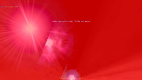 Unreal Tournament 99 First Person gameplay screenshot 10 of 10 - Map: CTF-BT-(Myst)ShowTime.unr - Demo: 5e585c14-6809-4556-8e49-dfb3c3375d9d.dem - Gameplay match