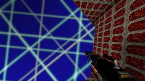 Unreal Tournament 99 First Person gameplay screenshot 7 of 9 - Map: CTF-BT-(Mon-Ch)Still-BorN-v2.unr - Demo: 149fd987-02fa-4656-90c7-803316b5fbe4.dem - Gameplay match