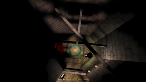 Unreal Tournament 99 First Person gameplay screenshot 10 of 10 - Map: CTF-BT+(CN)Undoubtably.unr - Demo: e4007fc5-600a-4a29-b170-456bce5b664a.dem - Gameplay match