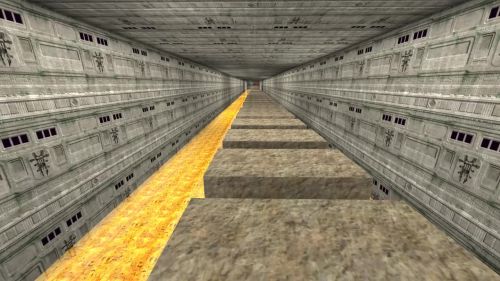 Unreal Tournament 99 First Person gameplay screenshot 2 of 10 - Map: CTF-BT-Shit.unr - Demo: 1968ac77-c1e5-415b-bea5-7efe257a9e11.dem - Gameplay match