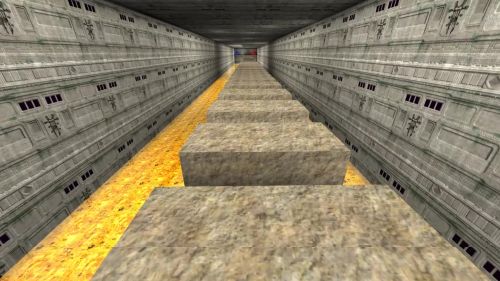 Unreal Tournament 99 First Person gameplay screenshot 5 of 10 - Map: CTF-BT-Shit.unr - Demo: 1968ac77-c1e5-415b-bea5-7efe257a9e11.dem - Gameplay match