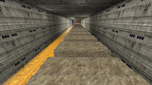 Unreal Tournament 99 First Person gameplay screenshot 6 of 10 - Map: CTF-BT-Shit.unr - Demo: 1968ac77-c1e5-415b-bea5-7efe257a9e11.dem - Gameplay match