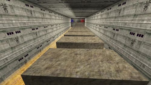 Unreal Tournament 99 First Person gameplay screenshot 7 of 10 - Map: CTF-BT-Shit.unr - Demo: 1968ac77-c1e5-415b-bea5-7efe257a9e11.dem - Gameplay match