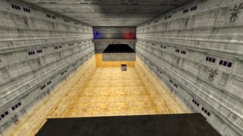 Unreal Tournament 99 First Person gameplay screenshot 8 of 10 - Map: CTF-BT-Shit.unr - Demo: 1968ac77-c1e5-415b-bea5-7efe257a9e11.dem - Gameplay match