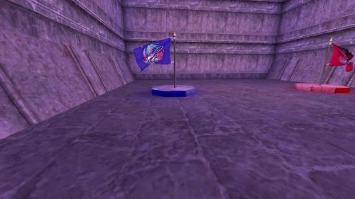 Unreal Tournament 99 First Person gameplay screenshot 9 of 10 - Map: CTF-BT-SlideBitch-vF.unr - Demo: 00eeea6f-196d-420d-a858-b9432adc243d.dem - Gameplay match