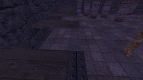 Unreal Tournament 99 First Person gameplay screenshot 2 of 10 - Map: CTF-BT-JungleRush08.unr - Demo: e0e570ee-4e24-4fb0-87b8-a2c186f97bb6.dem - Gameplay match