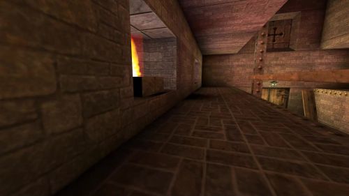 Unreal Tournament 99 First Person gameplay screenshot 6 of 10 - Map: CTF-BT+[LUN]HANGTIME!!!-V2.unr - Demo: 943ac905-7cf3-4e8f-98b6-08f53207dbc6.dem - Gameplay match