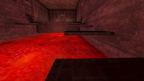 Unreal Tournament 99 First Person gameplay screenshot 7 of 10 - Map: CTF-BT+[LUN]HANGTIME!!!-V2.unr - Demo: 943ac905-7cf3-4e8f-98b6-08f53207dbc6.dem - Gameplay match