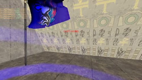 Unreal Tournament 99 First Person gameplay screenshot 9 of 11 - Map: CTF-BT-}FcT{-Maccabi-EZ.unr - Demo: 88bb4b5c-4ac5-4cb9-9ec8-e6c4f3761913.dem - Gameplay match