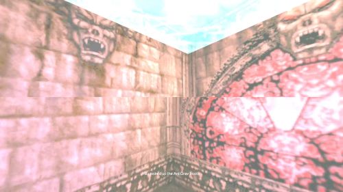 Unreal Tournament 99 First Person gameplay screenshot 9 of 10 - Map: CTF-BT-(M)Heretrick-vH-vF.unr - Demo: ca894a98-9750-4627-8bad-2ea2b7c5582e.dem - Gameplay match