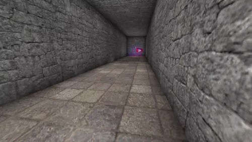 Unreal Tournament 99 First Person gameplay screenshot 7 of 11 - Map: CTF-BT-(Keu)MiniMap-dbl.unr - Demo: 272880bc-b2d8-4c14-9cbd-b1293da2f8ca.dem - Gameplay match