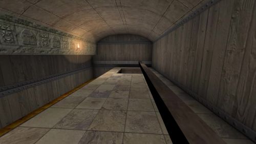 Unreal Tournament 99 First Person gameplay screenshot 8 of 10 - Map: CTF-BT-(B)Mesablanca.unr - Demo: 474407ec-2a39-48a8-9f03-bf6f4c3154c6.dem - Gameplay match