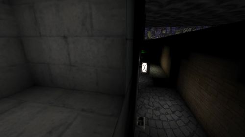 Unreal Tournament 99 First Person gameplay screenshot 1 of 10 - Map: CTF-BT-DarkCity_insta2.unr - Demo: 11ed7f87-e569-400b-8ecb-e136d0eb7231.dem - Gameplay match
