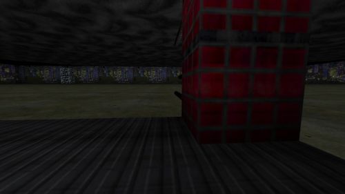 Unreal Tournament 99 First Person gameplay screenshot 3 of 10 - Map: CTF-BT-DarkCity_insta2.unr - Demo: 11ed7f87-e569-400b-8ecb-e136d0eb7231.dem - Gameplay match