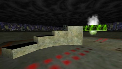 Unreal Tournament 99 First Person gameplay screenshot 5 of 10 - Map: CTF-BT-DarkCity_insta2.unr - Demo: 11ed7f87-e569-400b-8ecb-e136d0eb7231.dem - Gameplay match