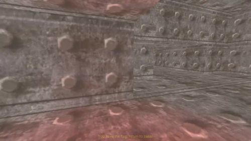 Unreal Tournament 99 First Person gameplay screenshot 2 of 3 - Map: CTF-BT-Find-The-Way-v1.unr - Demo: 1d37385c-a6ea-4dc7-85e2-424b8946721b.dem - Gameplay match