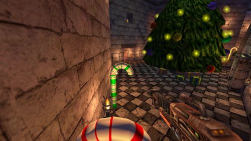 Unreal Tournament 99 First Person gameplay screenshot 5 of 9 - Map: CTF-BT+EotY2015-EZ.unr - Demo: 1ce727b2-3895-4fa6-85c7-0ddde51bc97a.dem - Gameplay match