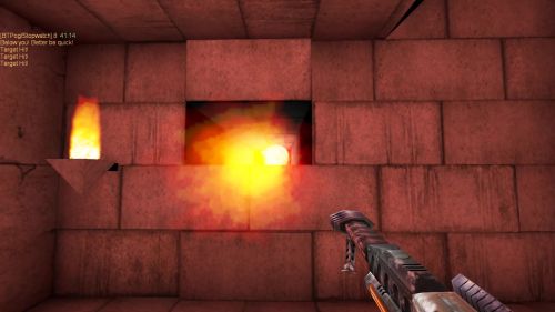 Unreal Tournament 99 First Person gameplay screenshot 6 of 9 - Map: CTF-BT-(L)Forseek-vF.unr - Demo: 8f8dcac5-e469-4264-b2d4-174dfce5dbce.dem - Gameplay match