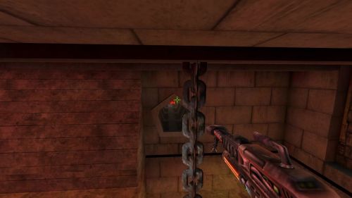 Unreal Tournament 99 First Person gameplay screenshot 7 of 9 - Map: CTF-BT-(L)Forseek-vF.unr - Demo: 8f8dcac5-e469-4264-b2d4-174dfce5dbce.dem - Gameplay match