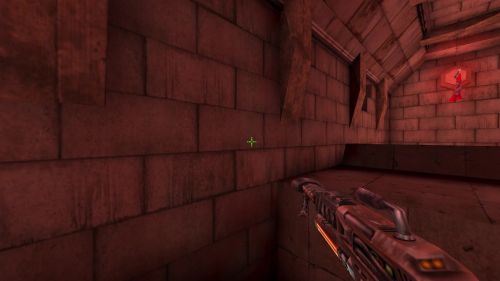 Unreal Tournament 99 First Person gameplay screenshot 8 of 9 - Map: CTF-BT-(L)Forseek-vF.unr - Demo: 8f8dcac5-e469-4264-b2d4-174dfce5dbce.dem - Gameplay match