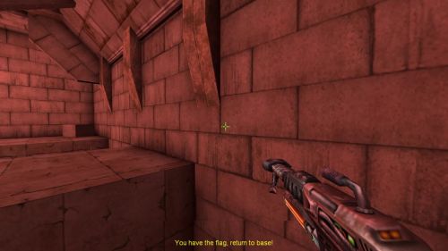 Unreal Tournament 99 First Person gameplay screenshot 9 of 9 - Map: CTF-BT-(L)Forseek-vF.unr - Demo: 8f8dcac5-e469-4264-b2d4-174dfce5dbce.dem - Gameplay match