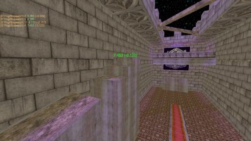Unreal Tournament 99 First Person gameplay screenshot 4 of 10 - Map: CTF-BT-KR-WaitingRoom2.unr - Demo: 466b2028-20ba-465e-9d2a-c01cae8666c5.dem - Gameplay match