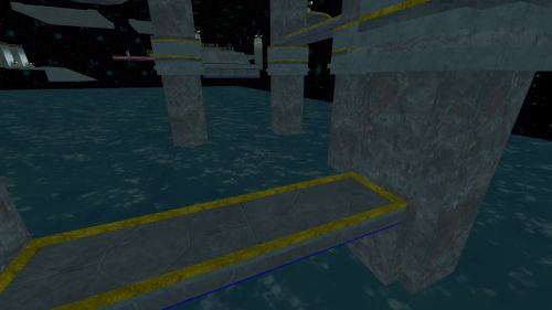 Unreal Tournament 99 First Person gameplay screenshot 1 of 9 - Map: CTF-BT-Fabricatorium.unr - Demo: 4cebb330-8945-47d4-8e78-317d19e652b7.dem - Gameplay match