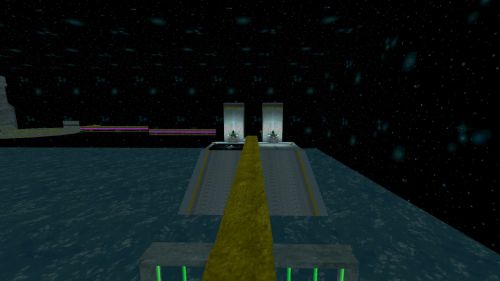 Unreal Tournament 99 First Person gameplay screenshot 3 of 9 - Map: CTF-BT-Fabricatorium.unr - Demo: 4cebb330-8945-47d4-8e78-317d19e652b7.dem - Gameplay match