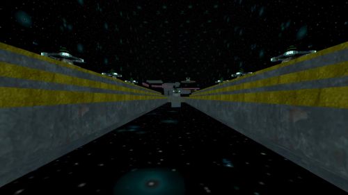 Unreal Tournament 99 First Person gameplay screenshot 7 of 9 - Map: CTF-BT-Fabricatorium.unr - Demo: 4cebb330-8945-47d4-8e78-317d19e652b7.dem - Gameplay match