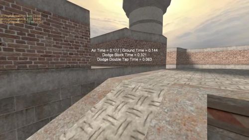 Unreal Tournament 99 First Person gameplay screenshot 6 of 10 - Map: CTF-BT-TrainingGrounds01-Jump.unr - Demo: e3d24d97-1399-415f-a7a0-eeeaa20f3c92.dem - Gameplay match