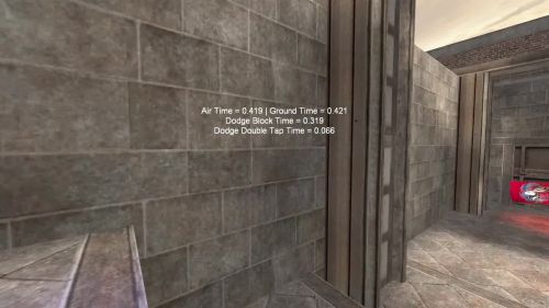 Unreal Tournament 99 First Person gameplay screenshot 9 of 10 - Map: CTF-BT-TrainingGrounds01-Jump.unr - Demo: e3d24d97-1399-415f-a7a0-eeeaa20f3c92.dem - Gameplay match