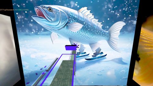 Unreal Tournament 99 First Person gameplay screenshot 4 of 10 - Map: CTF-BT-(Worsy)-FishyFunny-VSlide.unr - Demo: fb5a9e14-492d-4f33-ab75-e24ecbd384d9.dem - Gameplay match