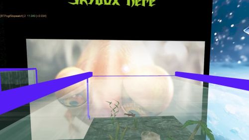 Unreal Tournament 99 First Person gameplay screenshot 6 of 10 - Map: CTF-BT-(Worsy)-FishyFunny-VSlide.unr - Demo: fb5a9e14-492d-4f33-ab75-e24ecbd384d9.dem - Gameplay match